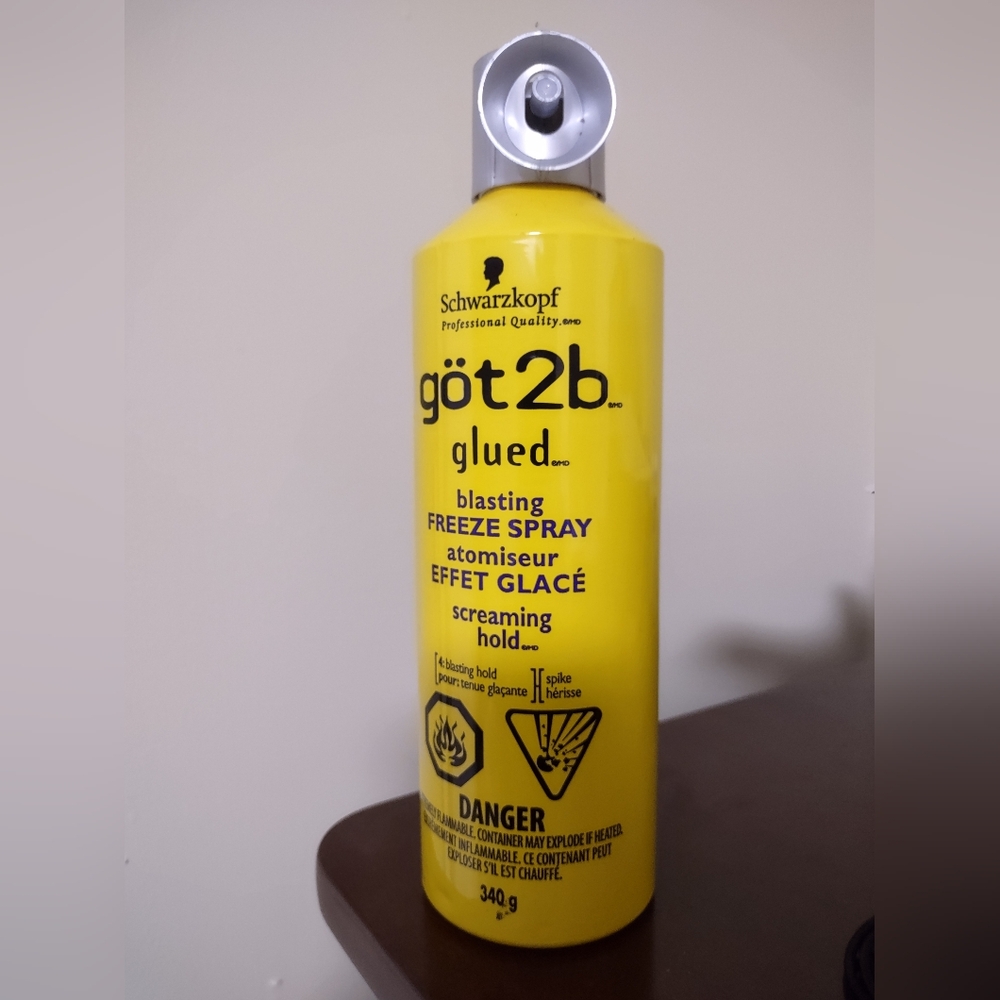 Schwarzkopf got2b Glued Blasting Freeze Spray - Yellow